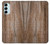 W0599 Wood Graphic Printed Funda Carcasa Case y Caso Del Tirón Funda para Samsung Galaxy M14