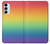 W3698 LGBT Gradient Pride Flag Funda Carcasa Case y Caso Del Tirón Funda para Samsung Galaxy M14