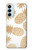 W3718 Seamless Pineapple Funda Carcasa Case y Caso Del Tirón Funda para Samsung Galaxy M14