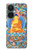 W1256 Buddha Paint Funda Carcasa Case y Caso Del Tirón Funda para OnePlus Nord CE 3 Lite, Nord N30 5G