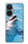 W1291 Dolphin Funda Carcasa Case y Caso Del Tirón Funda para OnePlus Nord CE 3 Lite, Nord N30 5G
