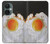 W2695 Fried Egg Funda Carcasa Case y Caso Del Tirón Funda para OnePlus Nord CE 3 Lite, Nord N30 5G