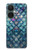 W3809 Mermaid Fish Scale Funda Carcasa Case y Caso Del Tirón Funda para OnePlus Nord CE 3 Lite, Nord N30 5G