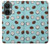 W3860 Coconut Dot Pattern Funda Carcasa Case y Caso Del Tirón Funda para OnePlus Nord CE 3 Lite, Nord N30 5G