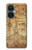 W3868 Aircraft Blueprint Old Paper Funda Carcasa Case y Caso Del Tirón Funda para OnePlus Nord CE 3 Lite, Nord N30 5G