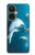 W3878 Dolphin Funda Carcasa Case y Caso Del Tirón Funda para OnePlus Nord CE 3 Lite, Nord N30 5G