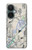 W3882 Flying Enroute Chart Funda Carcasa Case y Caso Del Tirón Funda para OnePlus Nord CE 3 Lite, Nord N30 5G
