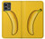 W2294 Banana Funda Carcasa Case y Caso Del Tirón Funda para Motorola Moto G Stylus 5G (2023)