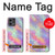 W3706 Pastel Rainbow Galaxy Pink Sky Funda Carcasa Case y Caso Del Tirón Funda para Motorola Moto G Stylus 5G (2023)
