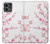 W3707 Pink Cherry Blossom Spring Flower Funda Carcasa Case y Caso Del Tirón Funda para Motorola Moto G Stylus 5G (2023)