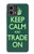 W3862 Keep Calm and Trade On Funda Carcasa Case y Caso Del Tirón Funda para Motorola Moto G Stylus 5G (2023)