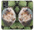 W3863 Pygmy Hedgehog Dwarf Hedgehog Paint Funda Carcasa Case y Caso Del Tirón Funda para Motorola Moto G Stylus 5G (2023)