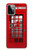 W0058 British Red Telephone Box Funda Carcasa Case y Caso Del Tirón Funda para Motorola Moto G Power (2023) 5G