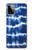 W3671 Blue Tie Dye Funda Carcasa Case y Caso Del Tirón Funda para Motorola Moto G Power (2023) 5G