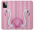 W3805 Flamingo Pink Pastel Funda Carcasa Case y Caso Del Tirón Funda para Motorola Moto G Power (2023) 5G