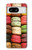 W0080 Macarons Funda Carcasa Case y Caso Del Tirón Funda para Google Pixel 8