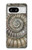 W1788 Ammonite Fossil Funda Carcasa Case y Caso Del Tirón Funda para Google Pixel 8