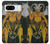 W3740 Tarot Card The Devil Funda Carcasa Case y Caso Del Tirón Funda para Google Pixel 8