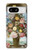 W3749 Vase of Flowers Funda Carcasa Case y Caso Del Tirón Funda para Google Pixel 8