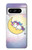 W3485 Cute Unicorn Sleep Funda Carcasa Case y Caso Del Tirón Funda para Google Pixel 8 pro