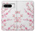W3707 Pink Cherry Blossom Spring Flower Funda Carcasa Case y Caso Del Tirón Funda para Google Pixel 8 pro