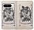 W3818 Vintage Playing Card Funda Carcasa Case y Caso Del Tirón Funda para Google Pixel 8 pro