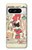 W3820 Vintage Cowgirl Fashion Paper Doll Funda Carcasa Case y Caso Del Tirón Funda para Google Pixel 8 pro