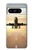 W3837 Airplane Take off Sunrise Funda Carcasa Case y Caso Del Tirón Funda para Google Pixel 8 pro