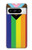 W3846 Pride Flag LGBT Funda Carcasa Case y Caso Del Tirón Funda para Google Pixel 8 pro