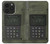 W3959 Military Radio Graphic Print Funda Carcasa Case y Caso Del Tirón Funda para iPhone 14 Pro