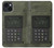 W3959 Military Radio Graphic Print Funda Carcasa Case y Caso Del Tirón Funda para iPhone 14 Plus