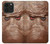 W3940 Leather Mad Face Graphic Paint Funda Carcasa Case y Caso Del Tirón Funda para iPhone 14 Pro Max