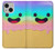 W3939 Ice Cream Cute Smile Funda Carcasa Case y Caso Del Tirón Funda para iPhone 13 mini