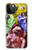 W3914 Colorful Nebula Astronaut Suit Galaxy Funda Carcasa Case y Caso Del Tirón Funda para iPhone 12, iPhone 12 Pro