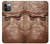 W3940 Leather Mad Face Graphic Paint Funda Carcasa Case y Caso Del Tirón Funda para iPhone 12, iPhone 12 Pro