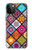 W3943 Maldalas Pattern Funda Carcasa Case y Caso Del Tirón Funda para iPhone 12, iPhone 12 Pro