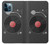 W3952 Turntable Vinyl Record Player Graphic Funda Carcasa Case y Caso Del Tirón Funda para iPhone 12 Pro Max