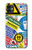 W3960 Safety Signs Sticker Collage Funda Carcasa Case y Caso Del Tirón Funda para iPhone 11