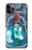 W3912 Cute Little Mermaid Aqua Spa Funda Carcasa Case y Caso Del Tirón Funda para iPhone 11 Pro