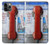 W3925 Collage Vintage Pay Phone Funda Carcasa Case y Caso Del Tirón Funda para iPhone 11 Pro Max