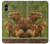 W3917 Capybara Family Giant Guinea Pig Funda Carcasa Case y Caso Del Tirón Funda para iPhone X, iPhone XS