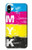 W3930 Cyan Magenta Yellow Key Funda Carcasa Case y Caso Del Tirón Funda para iPhone X, iPhone XS