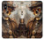 W3949 Steampunk Skull Smoking Funda Carcasa Case y Caso Del Tirón Funda para iPhone X, iPhone XS