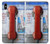 W3925 Collage Vintage Pay Phone Funda Carcasa Case y Caso Del Tirón Funda para iPhone XS Max