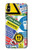 W3960 Safety Signs Sticker Collage Funda Carcasa Case y Caso Del Tirón Funda para iPhone XS Max