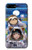 W3915 Raccoon Girl Baby Sloth Astronaut Suit Funda Carcasa Case y Caso Del Tirón Funda para iPhone 7 Plus, iPhone 8 Plus