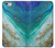 W3920 Abstract Ocean Blue Color Mixed Emerald Funda Carcasa Case y Caso Del Tirón Funda para iPhone 6 Plus, iPhone 6s Plus
