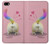 W3923 Cat Bottom Rainbow Tail Funda Carcasa Case y Caso Del Tirón Funda para iPhone 5 5S SE