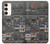 W3944 Overhead Panel Cockpit Funda Carcasa Case y Caso Del Tirón Funda para Samsung Galaxy S23 Plus