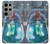 W3912 Cute Little Mermaid Aqua Spa Funda Carcasa Case y Caso Del Tirón Funda para Samsung Galaxy S23 Ultra